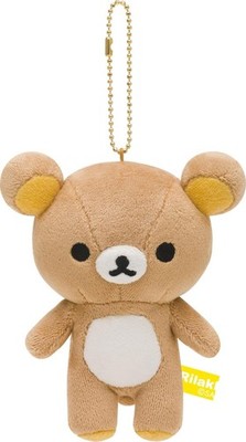 San-X Rilakkuma Hanging Plush Doll   Cute Character Mascot MR80501 New Japan