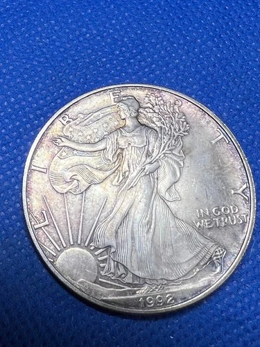 Better Date 1992 American Silver Eagle 1 Troy Oz .999 Fine Silver #102