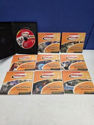 Lot of Read 180 Stage A Topic Software CD 1-9 Enterprise Edition Scholastic