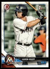 2018 Bowman Prospects Aaron Knapp Miami Marlins #BP5
