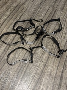 Laundry Loops With Sock Strap Lot Of 6 Black Good Condition