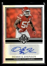 2019 Panini Majestic Derrick Johnson Upper Tier Signatures Autograph /99 UX8599