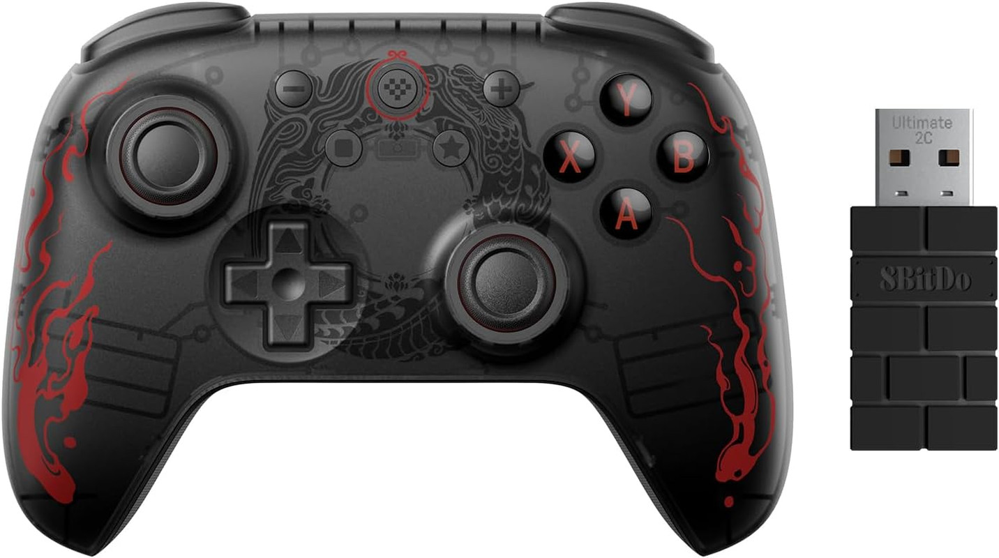 Ultimate 2C Wireless Controller for Windows PC and Android, with Hall Effect Joy