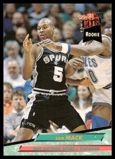 1992-93 Fleer Ultra Sam Mack #357 San Antonio Spurs