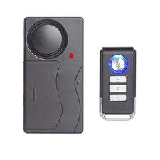 Wireless Vibration Alarm Anti-Theft Burglar Alarm 110db Loud Alert