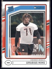 2024 Panini Donruss - Rated Rookie Amarius Mims #350 (RC)