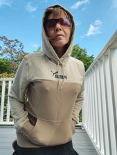 NWT Puma Hoodie S Mens  TAN Logo Athletic Out...