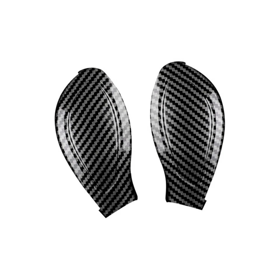 2PCS Gear Shift Knob Head Cover Trim Sticker For Land Rover LR2 2007-2015 - Изображение 3 из 4