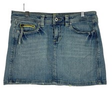 Tommy Jeans Skirt Size 5 Vintage Y2K Tommy Hilfiger Denim Mini Indie Grunge