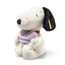 Steiff 024450 Snoopy Heartbreakers Club , white 9 inch