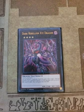 YUGIOH DARK REBELLION XYZ DRAGON LEDD-ENC32 ULTRA 1ST ED NM ALT ART 