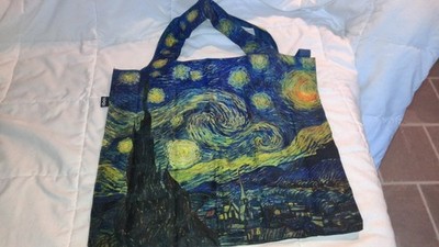 Loqi Starry Night Reusable Shopping Bag 16x19