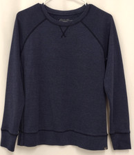 Eddie Bauer Legend Wash Raglan Sweatshirt Size S Women's Blue Pullover