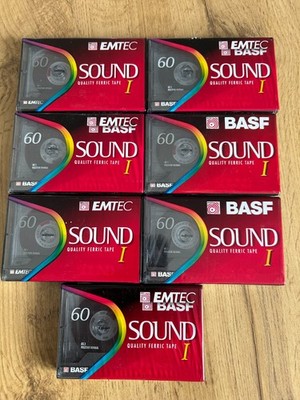 7 x BASF EMTEC SOUND 60