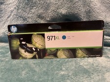 Genuine HP 971XL New CN626AM Cyan Ink Cartridge Date: January 2025
