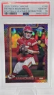 2025 Topps Chrome - Patrick Mahomes II #148 Leather Refractor PSA 10