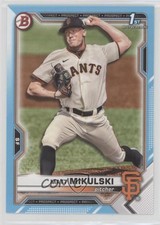 2021 Bowman Draft Sky Blue 415/499 Matt Mikulski #BD-179 0l2