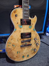 Schecter Solo-II Custom Electric Guitar - Natural Burl