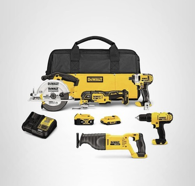 #ad #ad DEWALT DCK551D1M1 20V Cordless 5 Tool Combo Kit $435.00