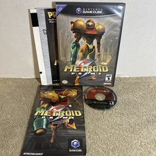 Metroid Prime Nintendo GameCube 2004 Complete w/ Manual & 3 Inserts Retro Action