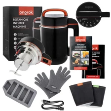 Butter Maker & Oil Infuser Machine (1-5 Cup Capacity) - Sleek Magic Butter Machi