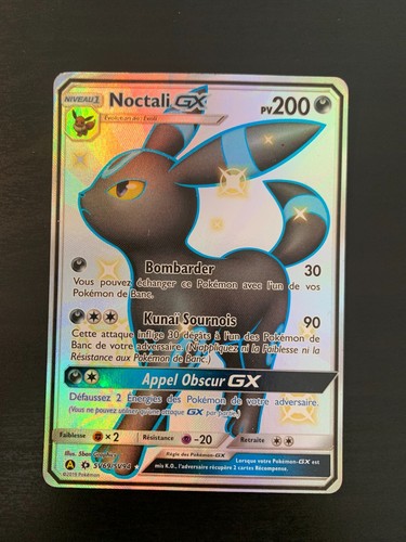 Carte Pokémon : Noctali GX SV69/SV94 Destinées Occultes Française