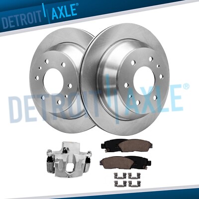 Kit Freni Completo Per Chevy Trailblazer, GMC Envoy - Dischi Anteriori 12.01" E Posteriori 12.80", Pastiglie Ceramiche, 10 Pezzi - Foto 5