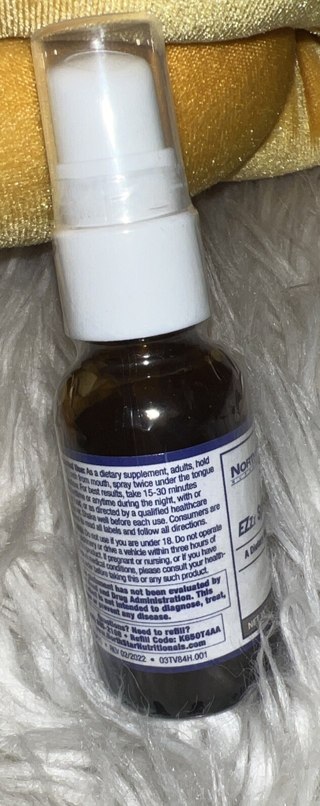 EZZZ SPRAY PM SLEEP SUPPORT NorthStar Nutritionals FAST Melatonin