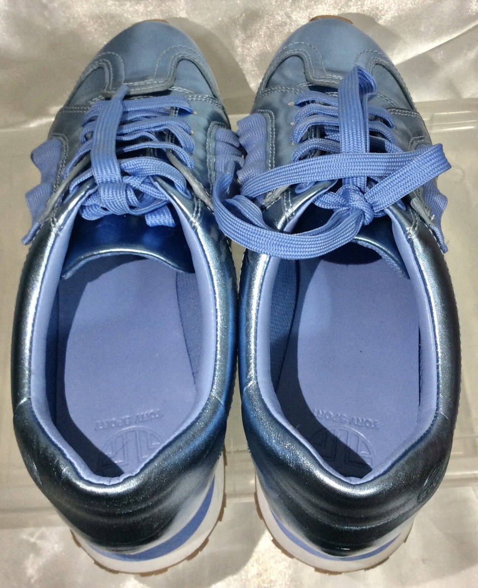 トリースポーツ Tory Burch Double T Metallic Sport Slides | Saks Fifth Avenue