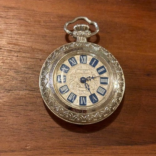 ANKER Vintage Pocket Watch Mechanical Manual Open Face Germany eBay