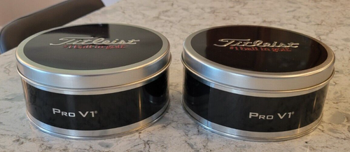 Titleist Pro V1 Golf Ball Collins Aerospace Tin Set 6 Balls Sharpie Ball Marker - Picture 3 of 6