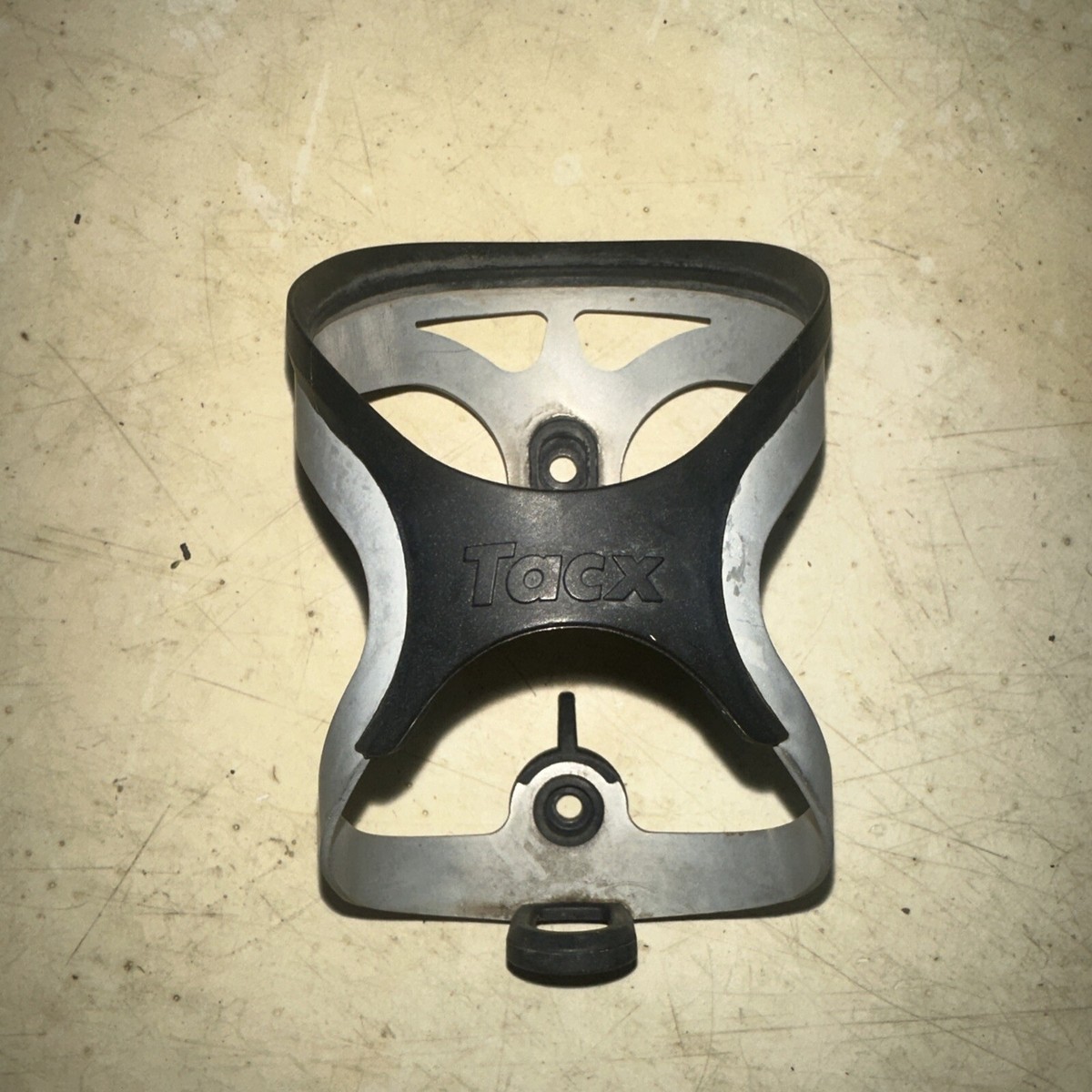 Tacx Tao Silver Aluminum Water Bottle Cage Non Marking