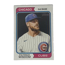 2023 Topps Heritage Baseball Patrick Wisdom Card #228 Chicago Cubs