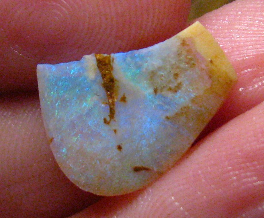 Opale boulder brute 5.8cts idée cadeau noël originale et rare