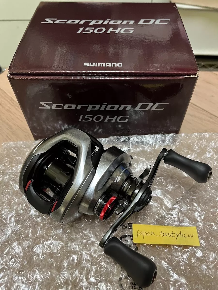 SHIMANO 21 Scorpion DC 150HG Right Handed Baitcasting Reel New in Box