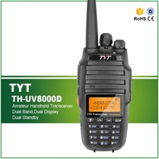 TYT TH-UV8000D CTCSS/DCS 3600Mah Dual Band U/V FM Radio Amateur Walkie Talkie