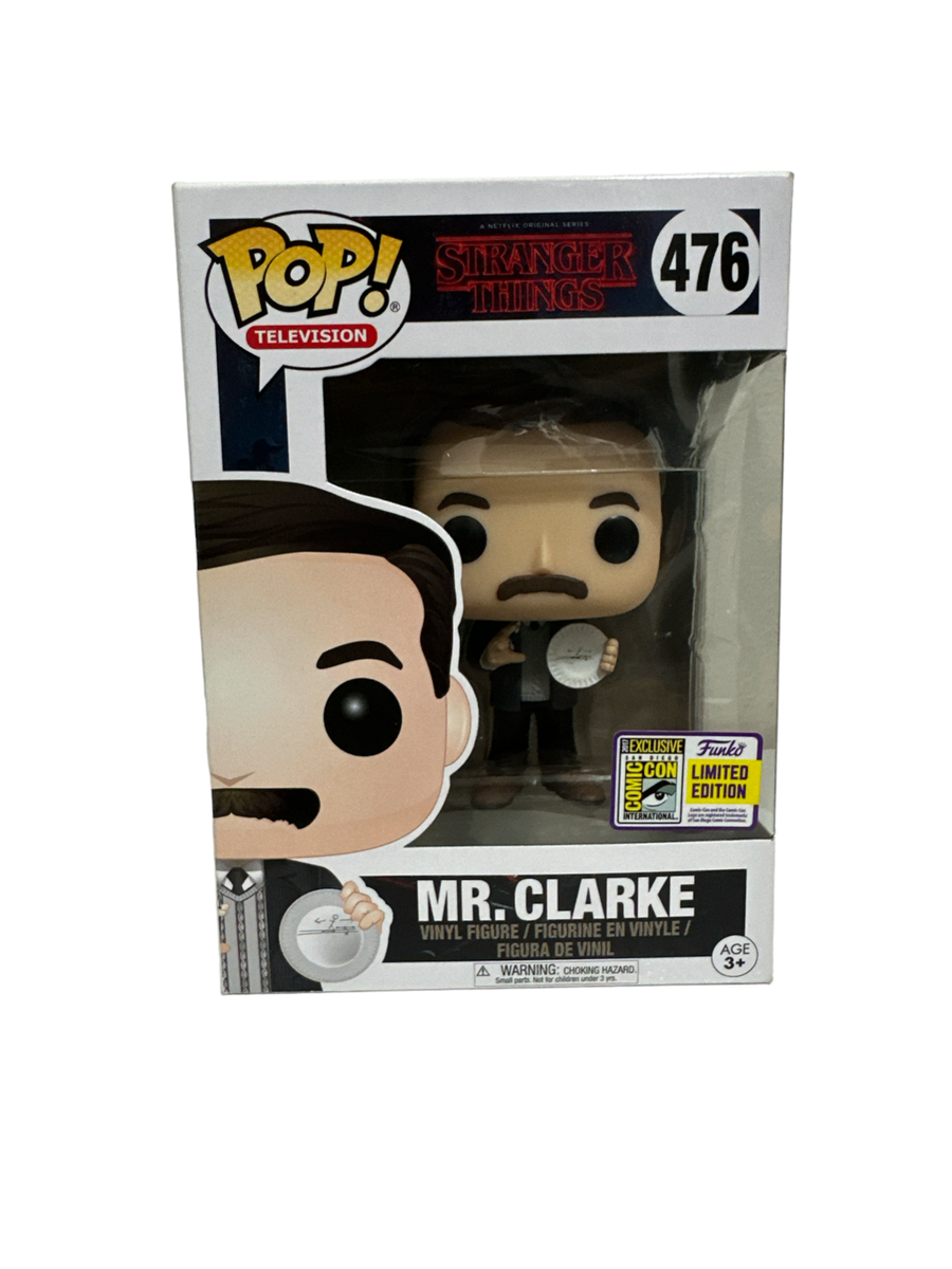 SF・ファンタジー・ホラー Funko Pop Stranger Things Mr. Clarke NEW Funko Pop Mr Clarke 476 - Stranger Things - Official