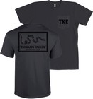 Tau Kappa Epsilon Join Or Die Bella + Canvas POCKET T Shirt TKE Frocket NEW