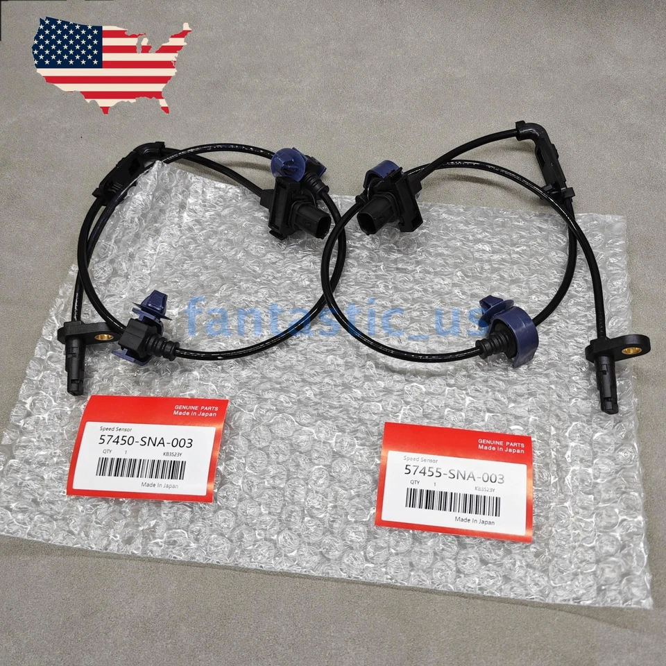 Sensor de velocidad de rueda ABS delantero derecho + izquierdo OEM para Honda Civic 2006-2011 Foto 4 de 4