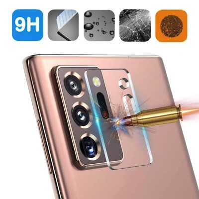 Panzerfolie Kameraschutz für Samsung Galaxy Note 20 Ultra Echtglas Schutzglas