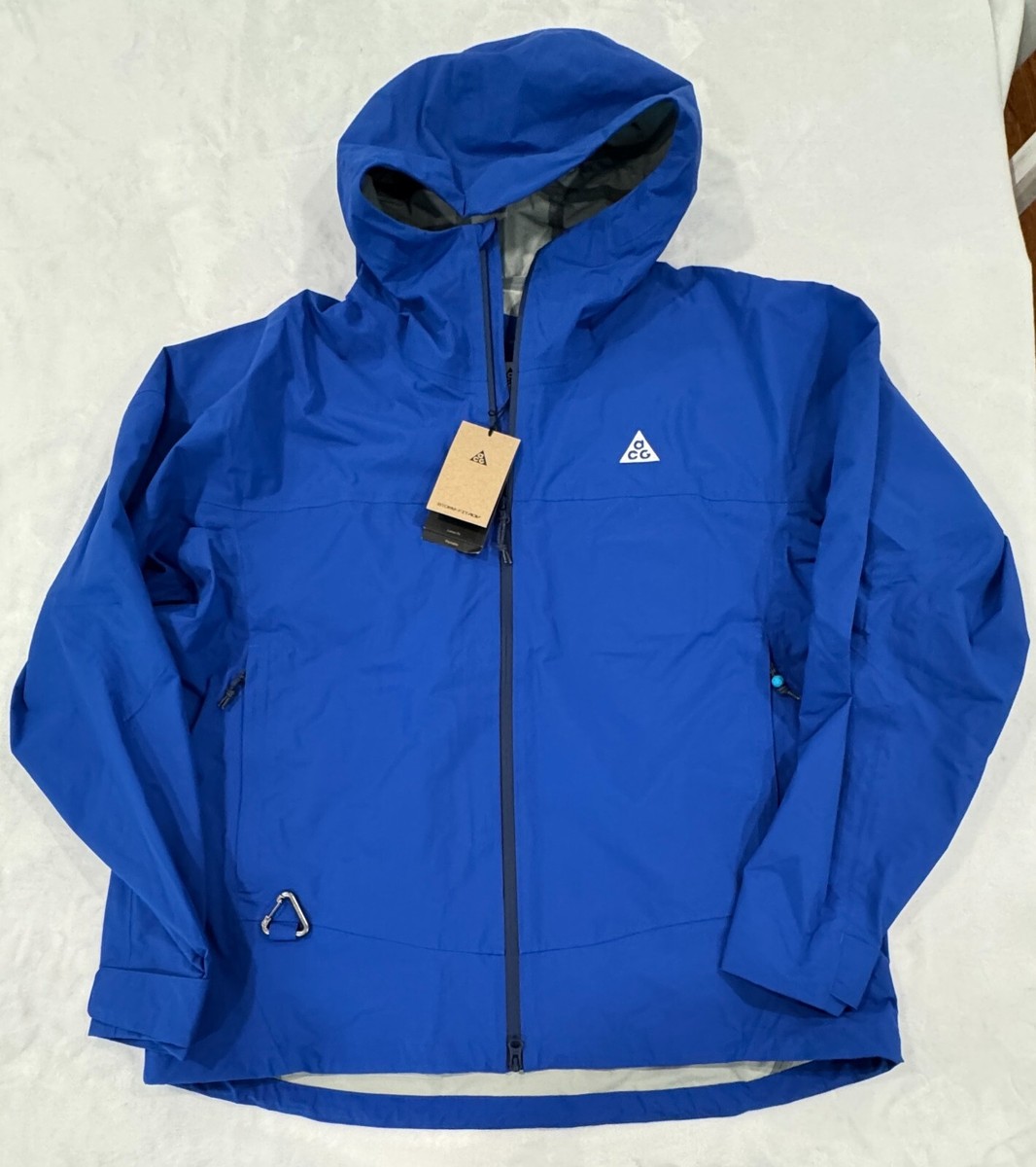 130　新品 定価20350円 ナイキ ACG Storm-FIT ジャケット Nike ACG 'Morpho' Men's Storm-Fit ADV Blue Rain Jacket