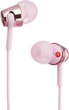 New SONY MDR-EX155 Closed Dynamic In-Ear Headphones Light Pink from Japan