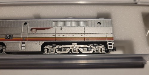 Scala N modellino treno Kato 176-4102 PA-1 ATSF Santa Fe #54L - Foto 4 di 5
