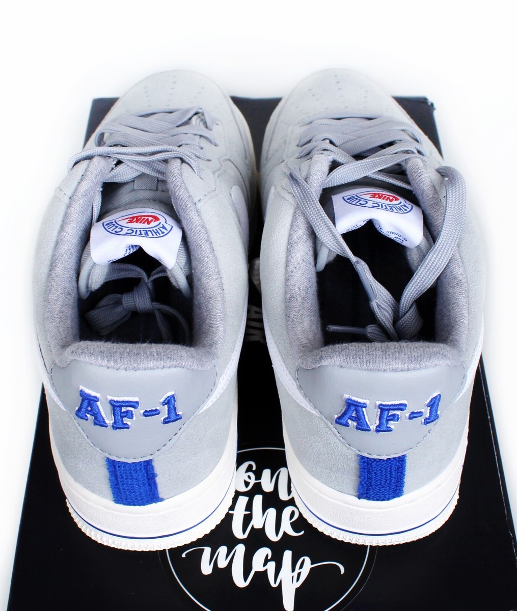 Nike Air Force 1 '07 LX Athletic Club Grey Suede UK 5 6 7 8