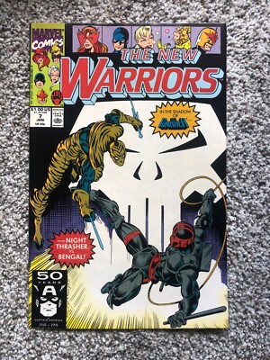 Marvel Comics - The New Warriors #7 Jan 1991.