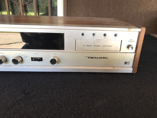 Vintage REALISTIC 12-1487 Component Stereo 8 Track Receiver System MODULAIRE 8 - Picture 2 of 12
