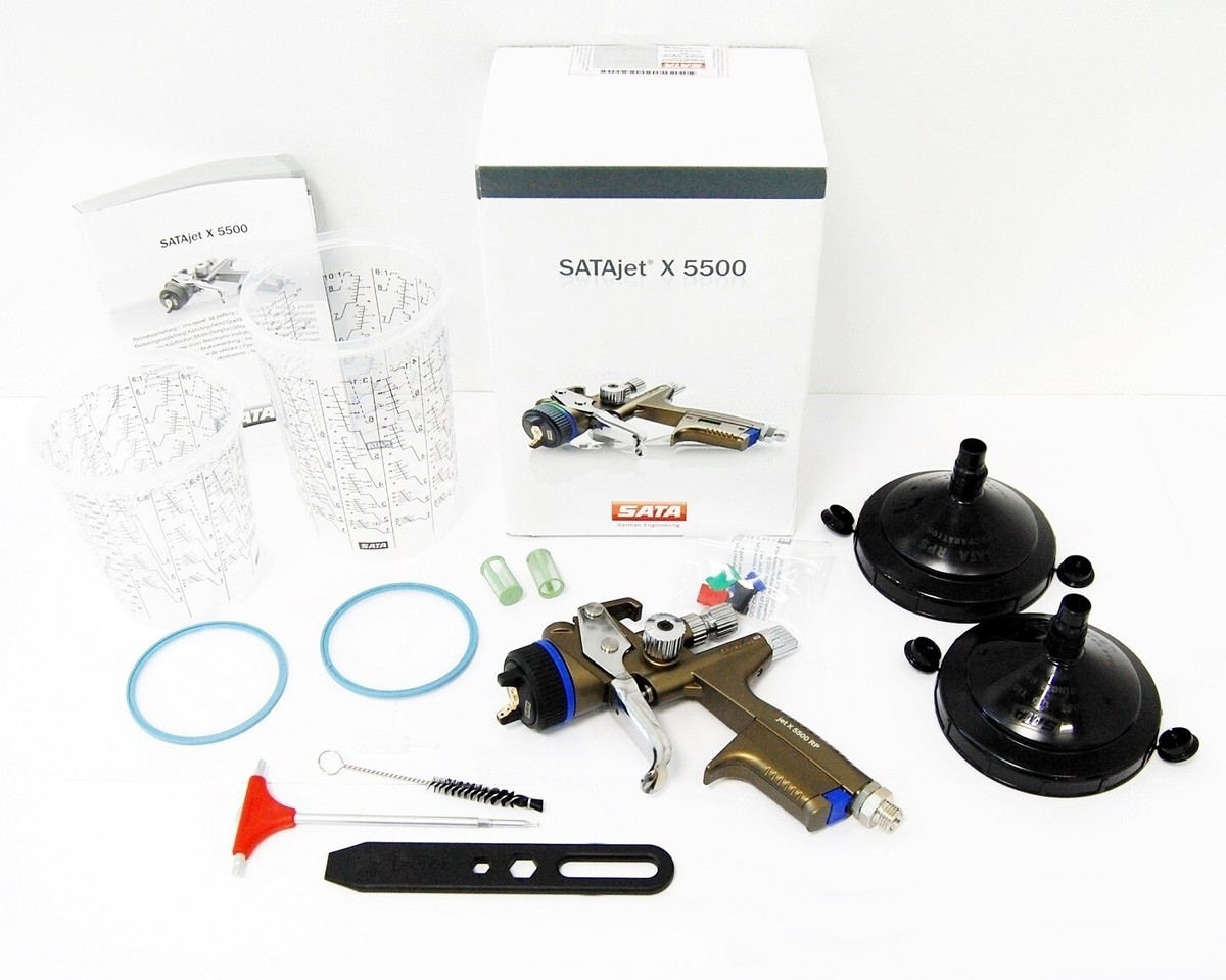 SATA jet X 5500 RP 1.3 O Nozzle Paint Spray Gun 1061605 w