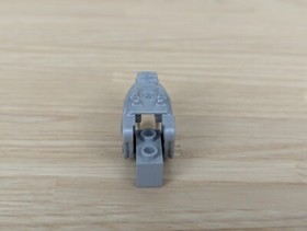 2006 LEGO Knights Kingdom Gargoyle Bridge 8822 - Light Gray Wolf Head (53457)