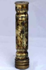 Vintage Handmade Brass 6" Kaleidoscope collectible Gift