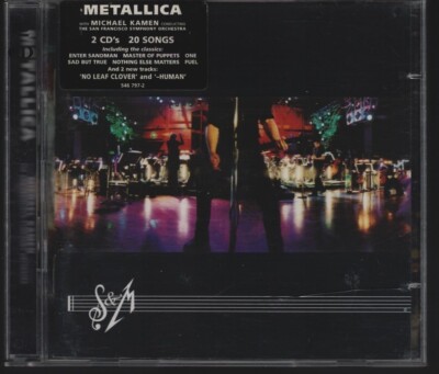 METALLICA - S & M - WITH MICHAEL KAMEN SAN FRANCISCO SYMPHONY ORCHESTRA - 2 CD'S